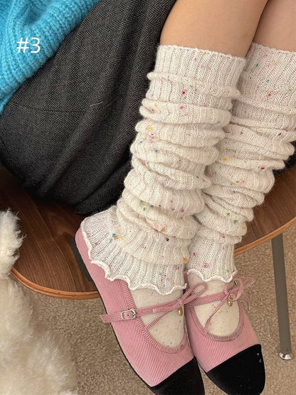 10 Options Knitted Leg Warmers