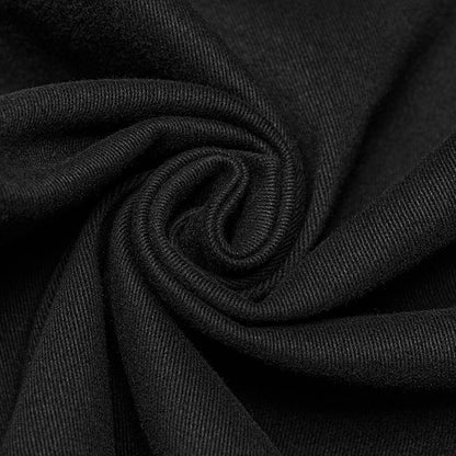 Black Punk Asymmetrical Shirt