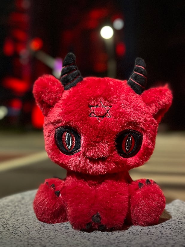 Red Devil Gothic Plushie