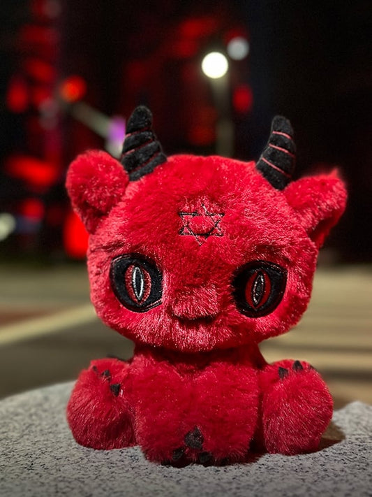 Red Devil Gothic Plushie