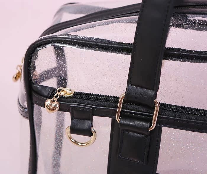 Pink/Black Sheer Ita Tote Bag