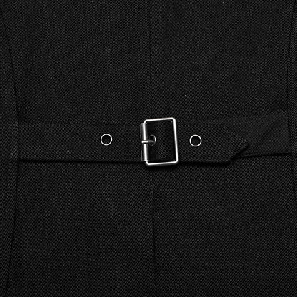 Black Punk Personalized Vest