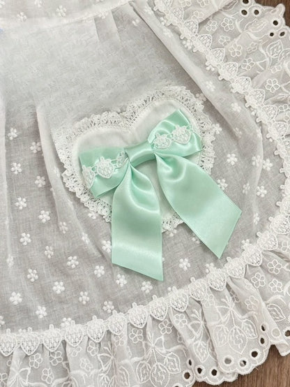 6 Color Options Strawberry Design Bowknot Brooch