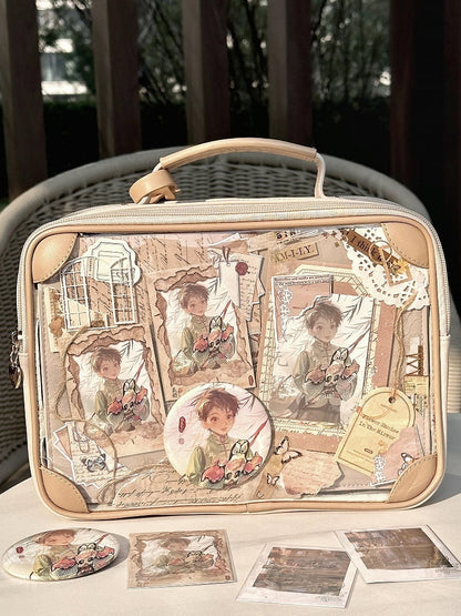 7 Colors Square Crossbody Ita Bag