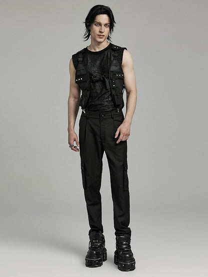 Punk Minimalist Cargo Pants
