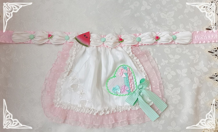 Dessert Cream Waist Belt Sweet Lolita Apron