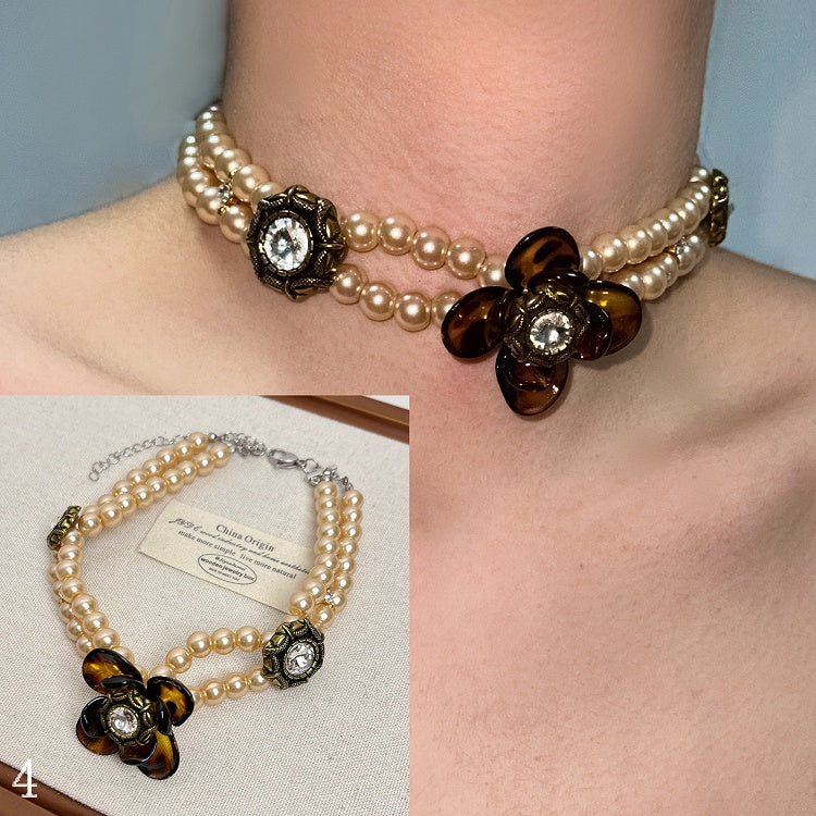 4 Options Leopard Pattern Necklace/Choker