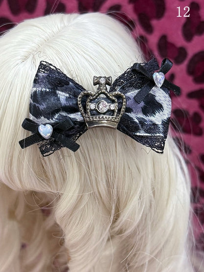 14 Options Bowknot /Letter BJD Doll Hairclip