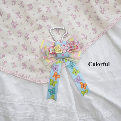 12 Colors Big Bow Ita Bag Charm