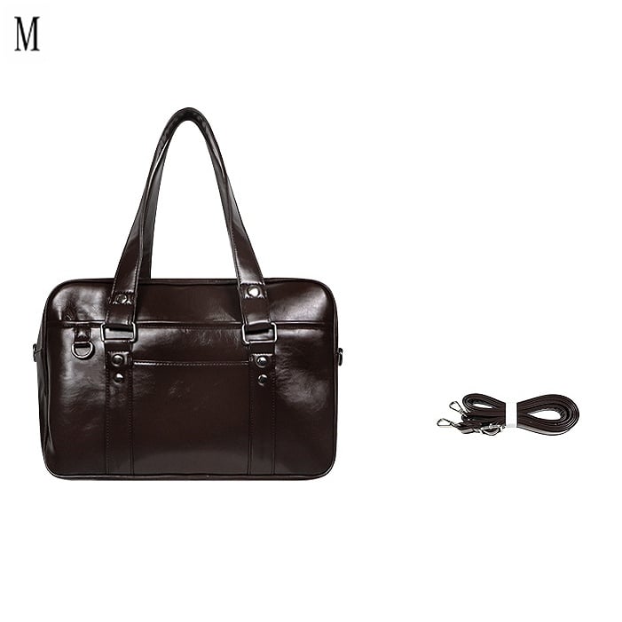 Brown JK Uniform Bag – 3 Ways to Wear: Crossbody, Shoulder, or Hand