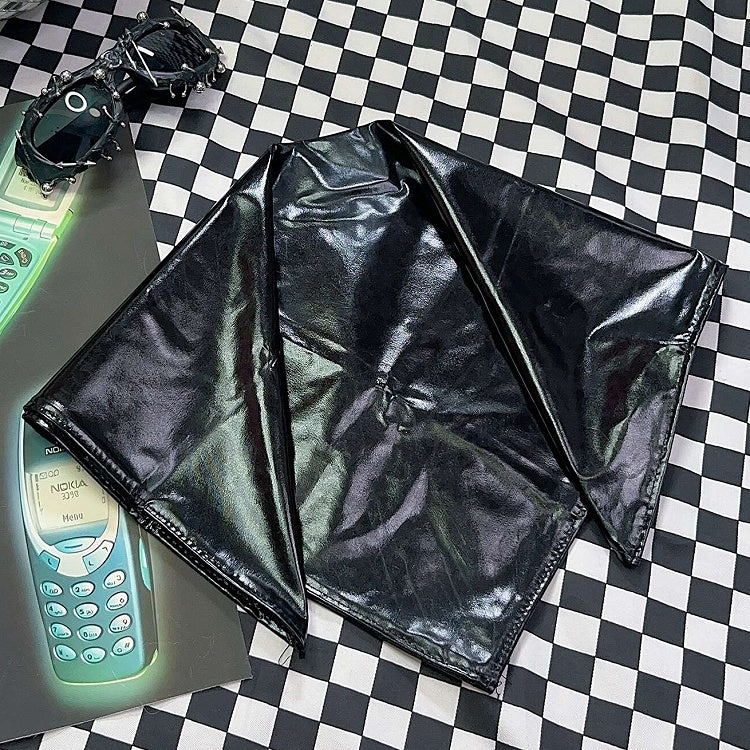 Silver/Pink/Gold/Polished Black Headscarf