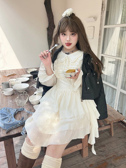 Plus Size - Black Buckles Decorated PU Jacket