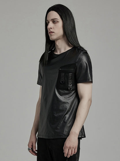 Black Techwear T-shirt