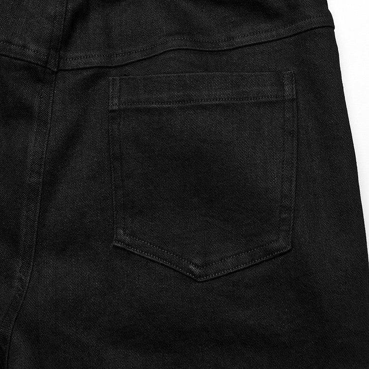 Black Punk Hollow Washed Jeans