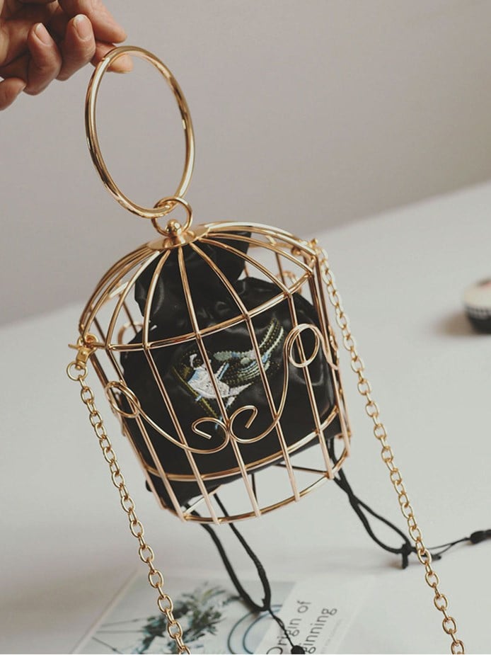 Sphenoid Bone Hime Lolita Dress Birdcage Bag