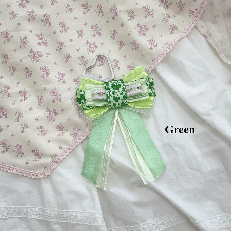 12 Colors Big Bow Ita Bag Charm