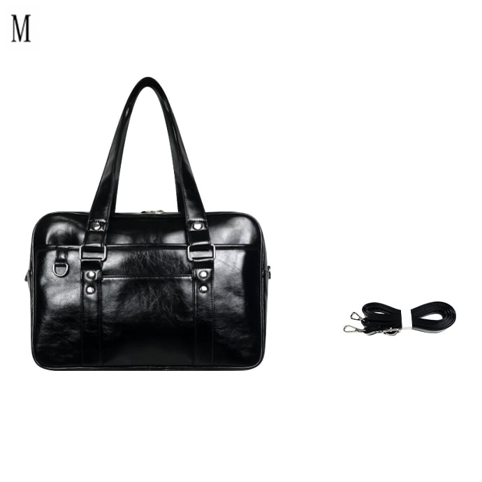 Black JK Uniform Bag – 3 Ways to Wear: Crossbody, Shoulder, or Hand