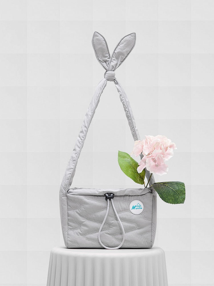 Kawaii Embroidered Bunny Ear Single-Shoulder Phone Bag