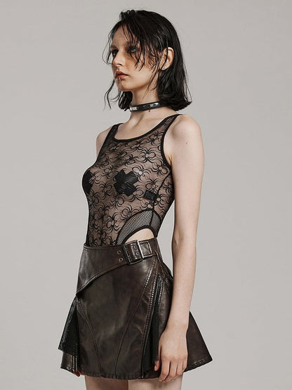 Black Punk Daily Bodysuit