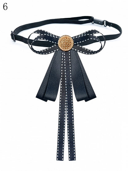 6 Options Preppy Style Bow Tie