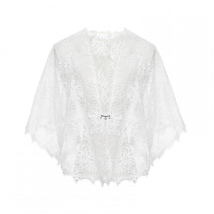 Clearance-White Lace Shawl