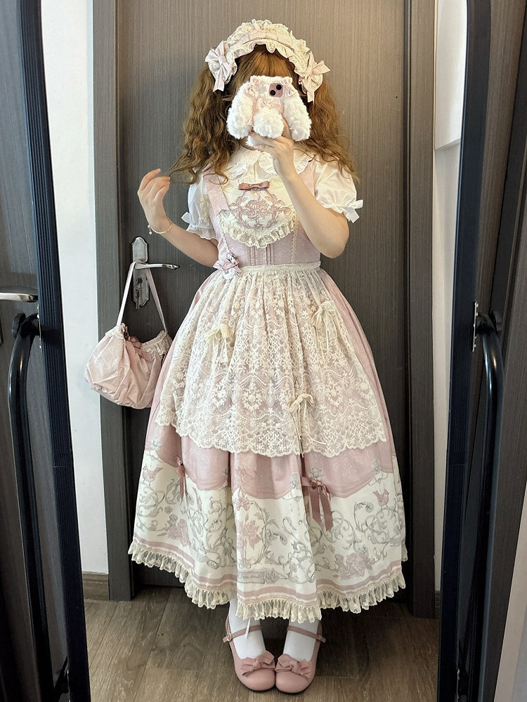 Pink / Blue / Gray Hairband