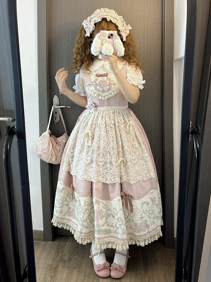 Pink / Blue / Gray Hairband