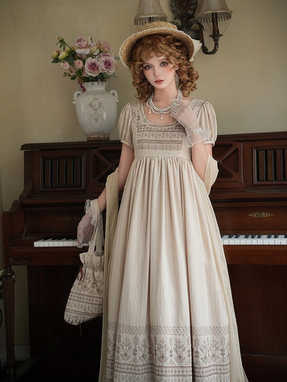 Floral Decoration Yellow Straw Hat