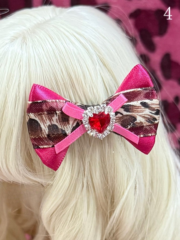 14 Options Bowknot /Letter BJD Doll Hairclip
