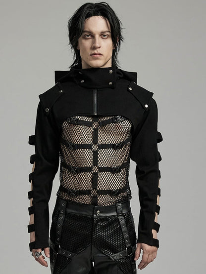 Punk Men's Short Jacket