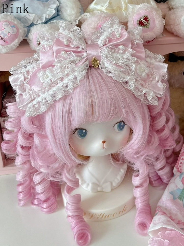 5 Color Options Beaded Decorated Lace Trim Bowknot KC