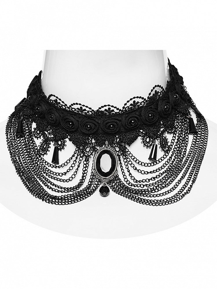 Goth Headwear-Choker