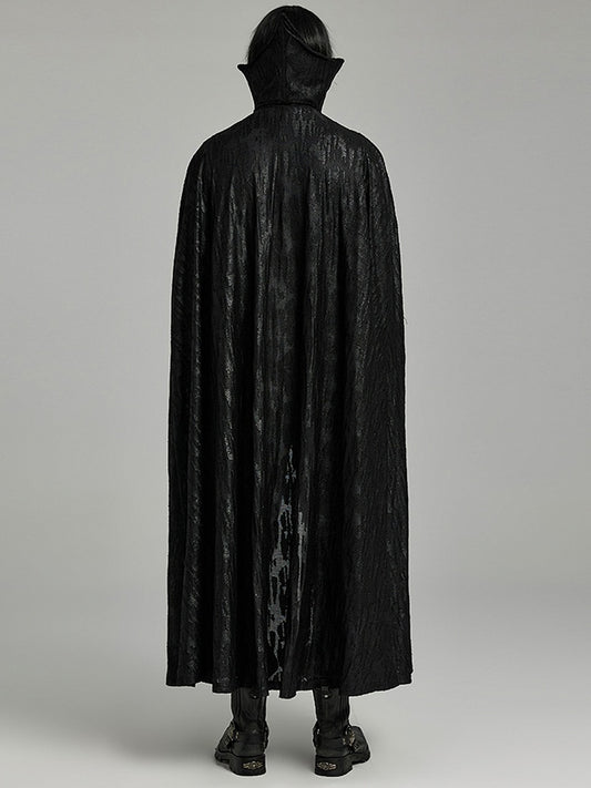 Goth Double Breasted Cloak