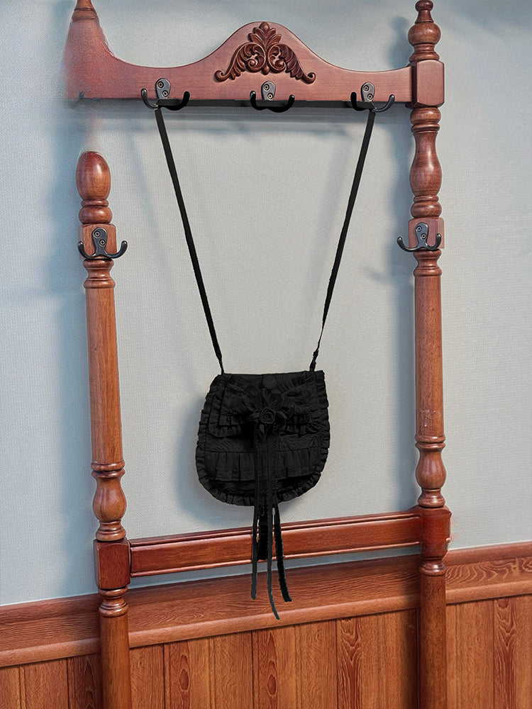 Beige / Purple / Red / Black Crossbody Bag