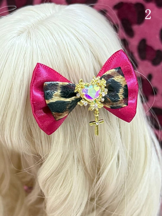 14 Options Bowknot /Letter BJD Doll Hairclip