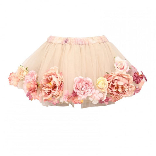 Fairy Floral Petticoat with Bloomer Shorts Lining
