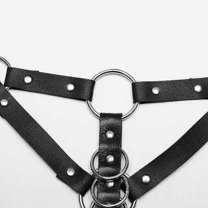 Black Punk Harness