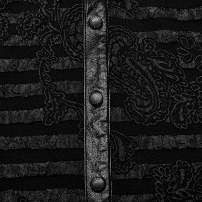 Minimalist Goth Men's Shirt