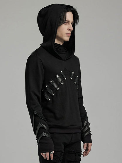 Black Punk Personalized Hoodie