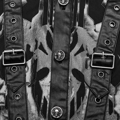 Punk Handsome Printed Shirt