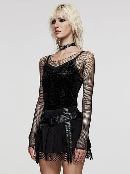 Plus Size Black Goth Camisole