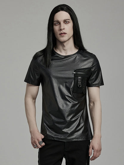 Black Techwear T-shirt