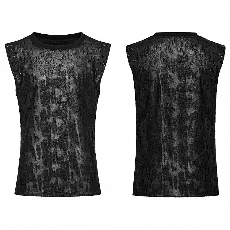 Black Goth Daily Tank Top