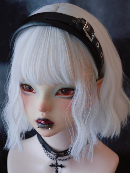 Black Gothic Buckle Decorated KC