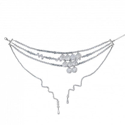 Sea Shell Pendants Fairy Kei Layered Beaded Necklace