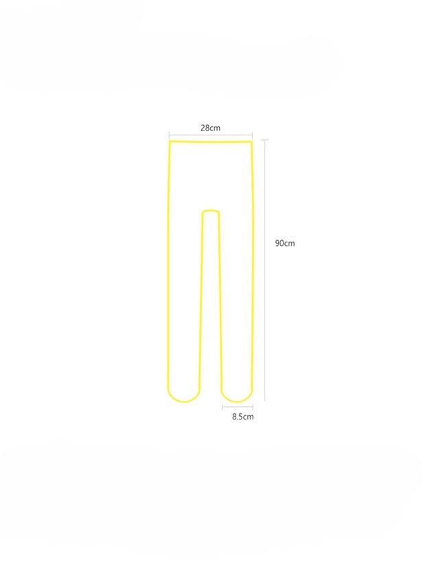 Black/Gray/White Bowknot Details Tights