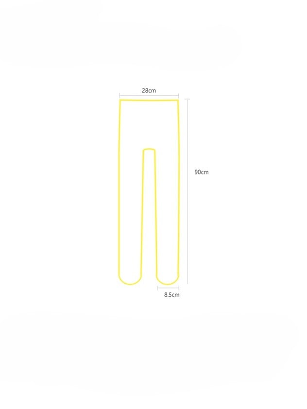 Black/Gray/White Bowknot Details Tights