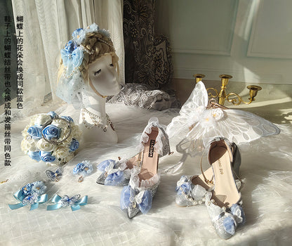 Sphenoid Bone Hime Lolita Dress Flowers Ball Bag