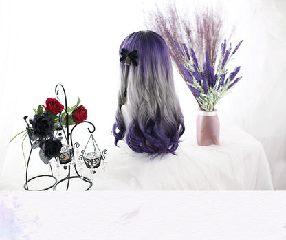 Highlights Gradient Long Big Wave Curly Synthetic Wig