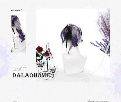 Highlights Gradient Long Big Wave Curly Synthetic Wig